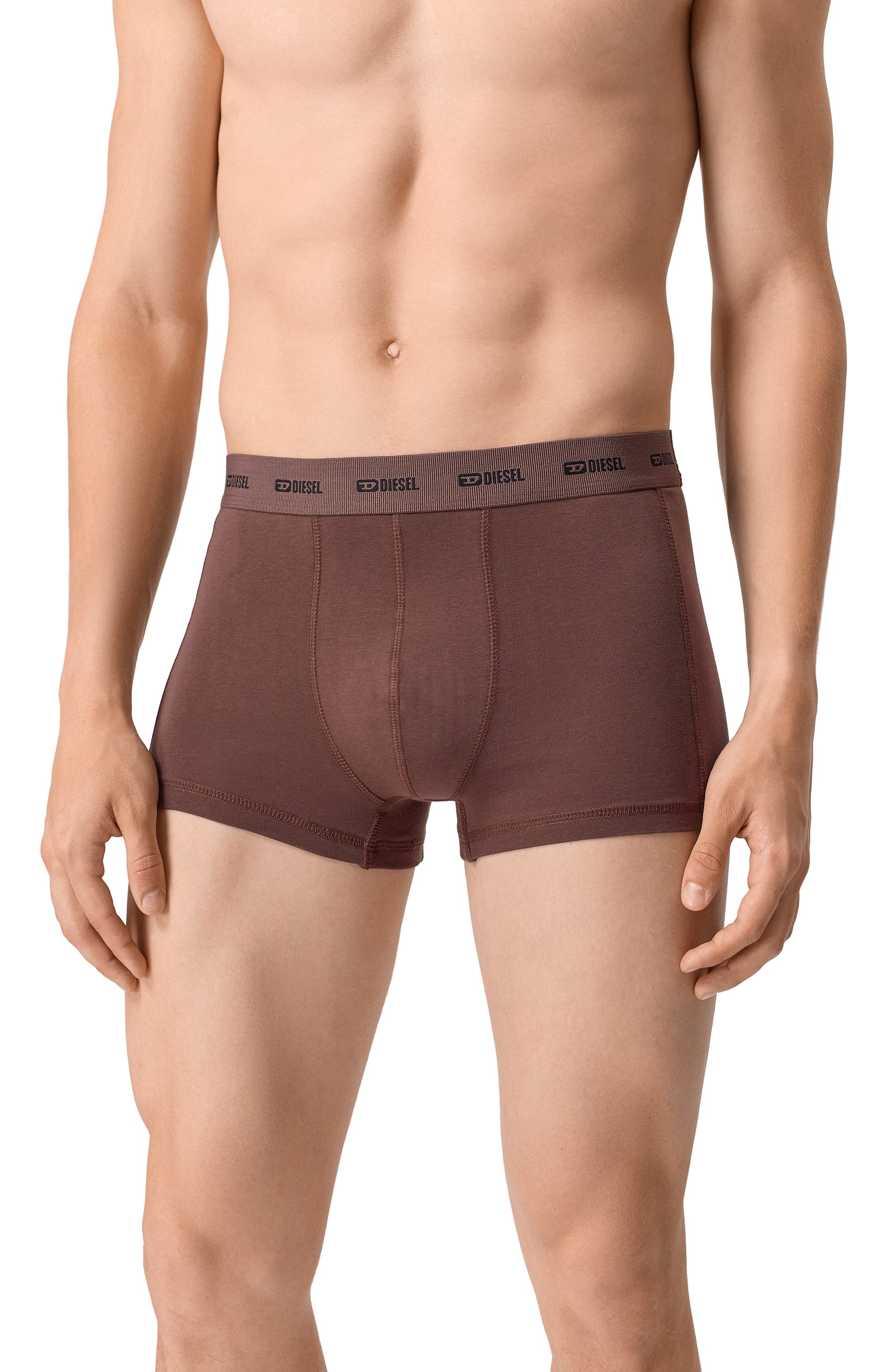 Комплект из трех боксеров DIESEL коричневого цвета по цене 5595 руб., арт. A17832/0IKBL, фото 4 Комплект из трех боксеров DIESEL, арт. A17832/0IKBL, фото 4