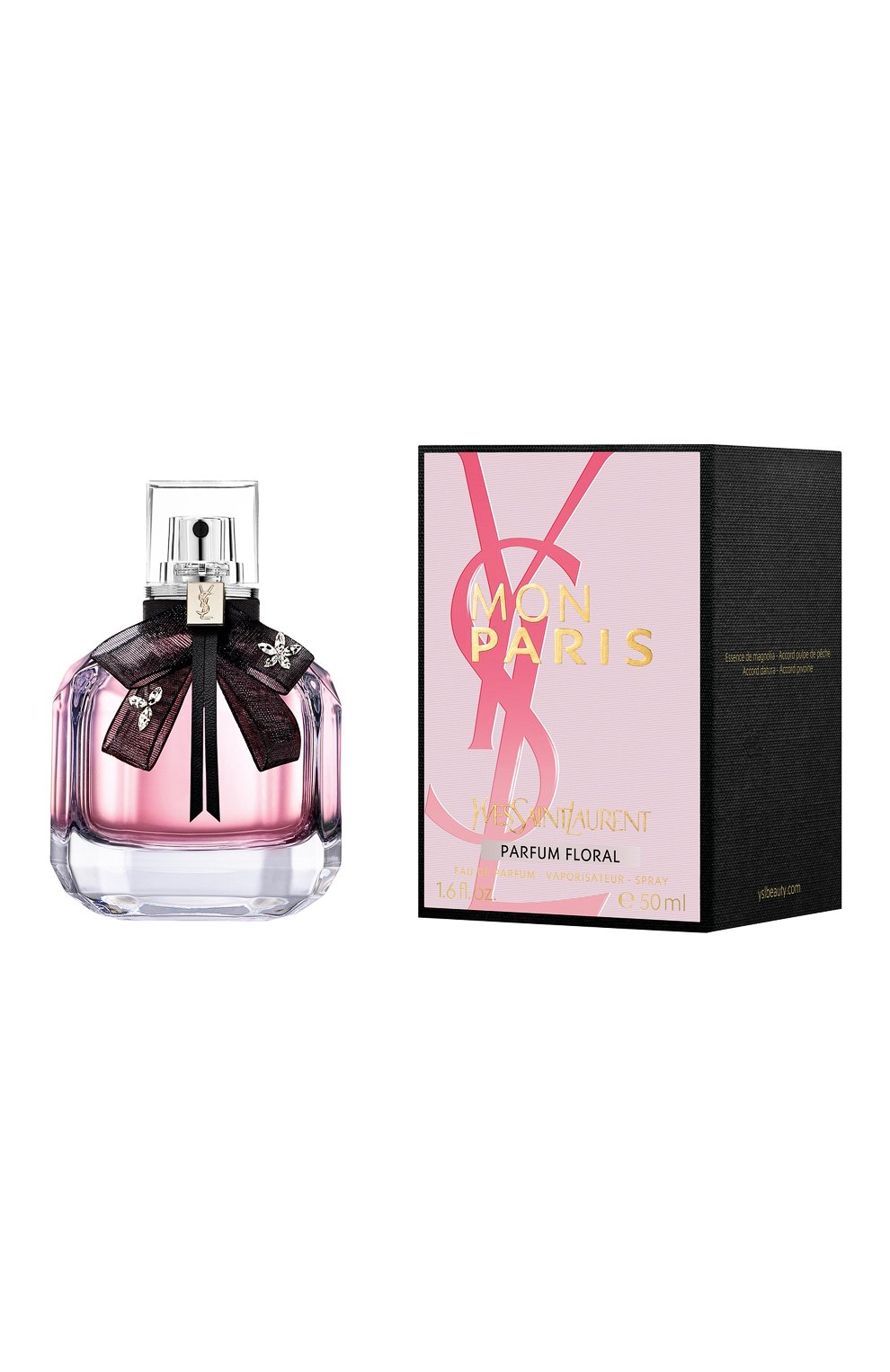 Парфюмерная вода mon paris floral (50ml) YSL бесцветного цвета по цене 12550 руб., арт. 3614272491342, фото 2 Парфюмерная вода mon paris floral (50ml) YSL, арт. 3614272491342, фото 2