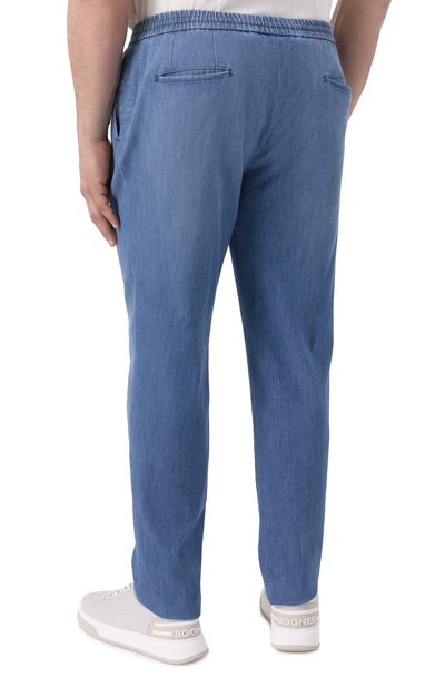 Брюки из хлопка и льна MARCO PESCAROLO, арт. CHIAIA/51J03/60-68, фото 4