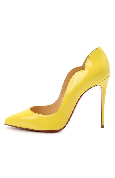 Кожаные туфли hot chick 100 CHRISTIAN LOUBOUTIN, арт. 1190911/H0T CHICK 100, фото 3