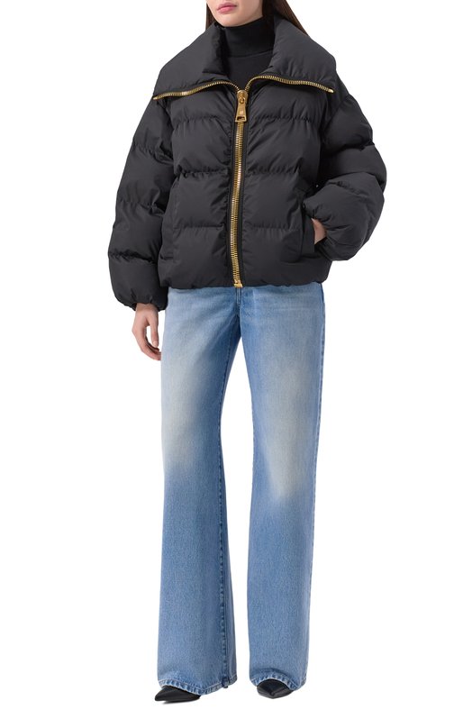 Пуховик Balmain FF0TP130/XK09 Чёрный  FF0TP130/XK09 Фото 2