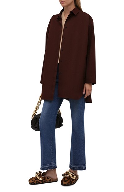 Кожаные сабо chain JW ANDERSON, арт. AN35004A/14035, фото 2