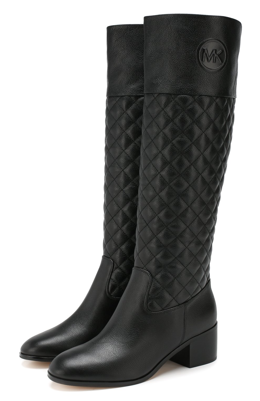 Кожаные сапоги dylyn MICHAEL MICHAEL KORS, арт. 40F9DYMB6L, фото 1