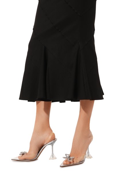 Туфли rosie glass sling 95 AMINA MUADDI, арт. R0SIE GLASS SLING 95/PVC, фото 3