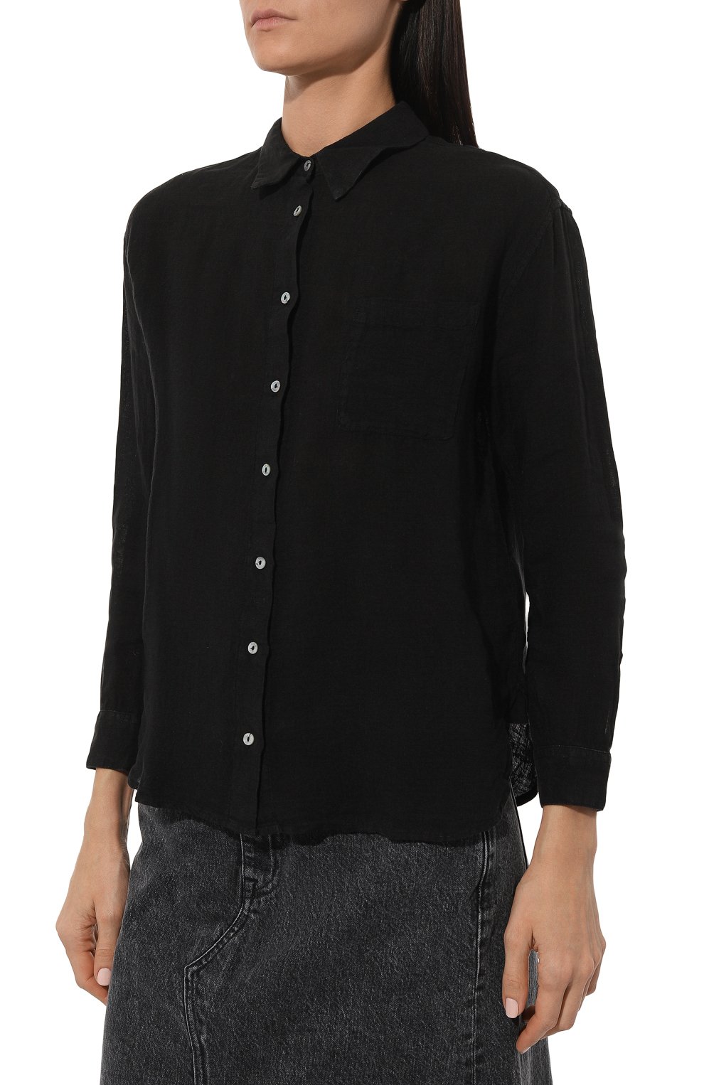 Льняная рубашка 120% LINO, арт. 31ALIW19GE/000B317/000, фото 3