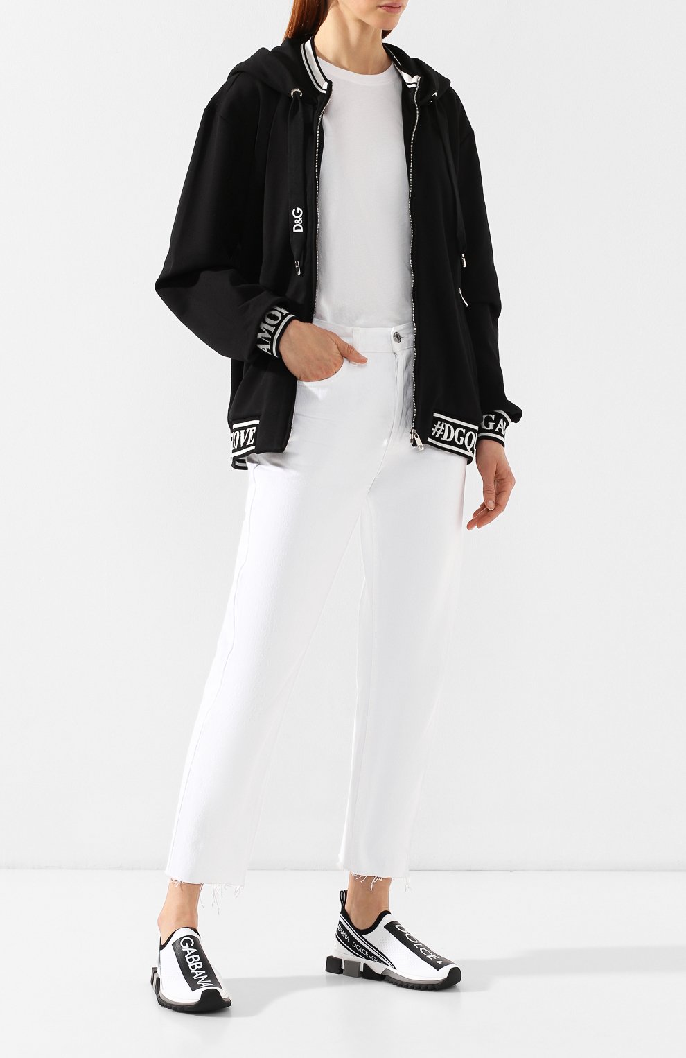 Текстильные кроссовки sorrento DOLCE & GABBANA, арт. CK1595/AH677, фото 2