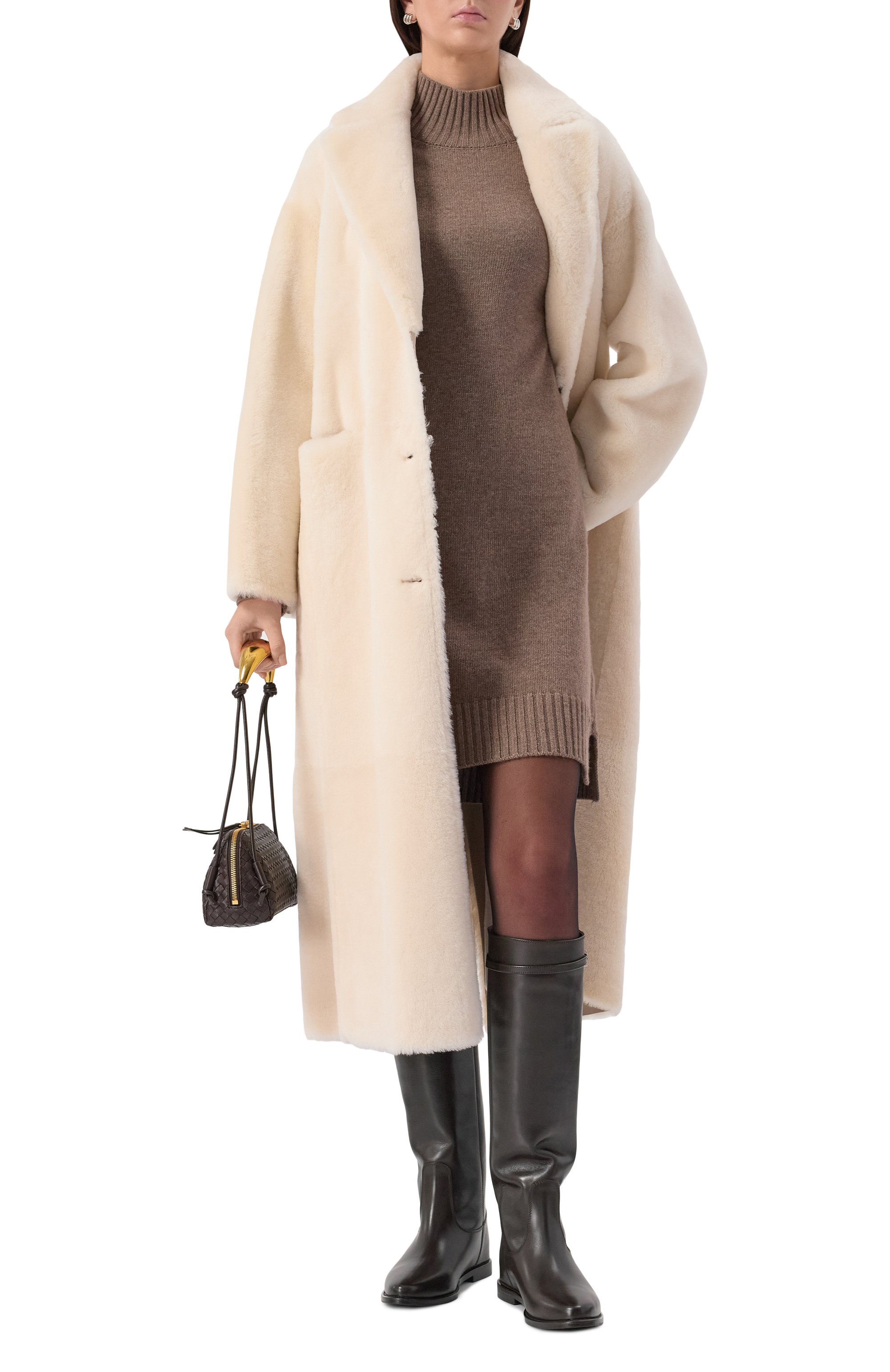 Кожаные сапоги KITON, арт. D60812N0102410, фото 3