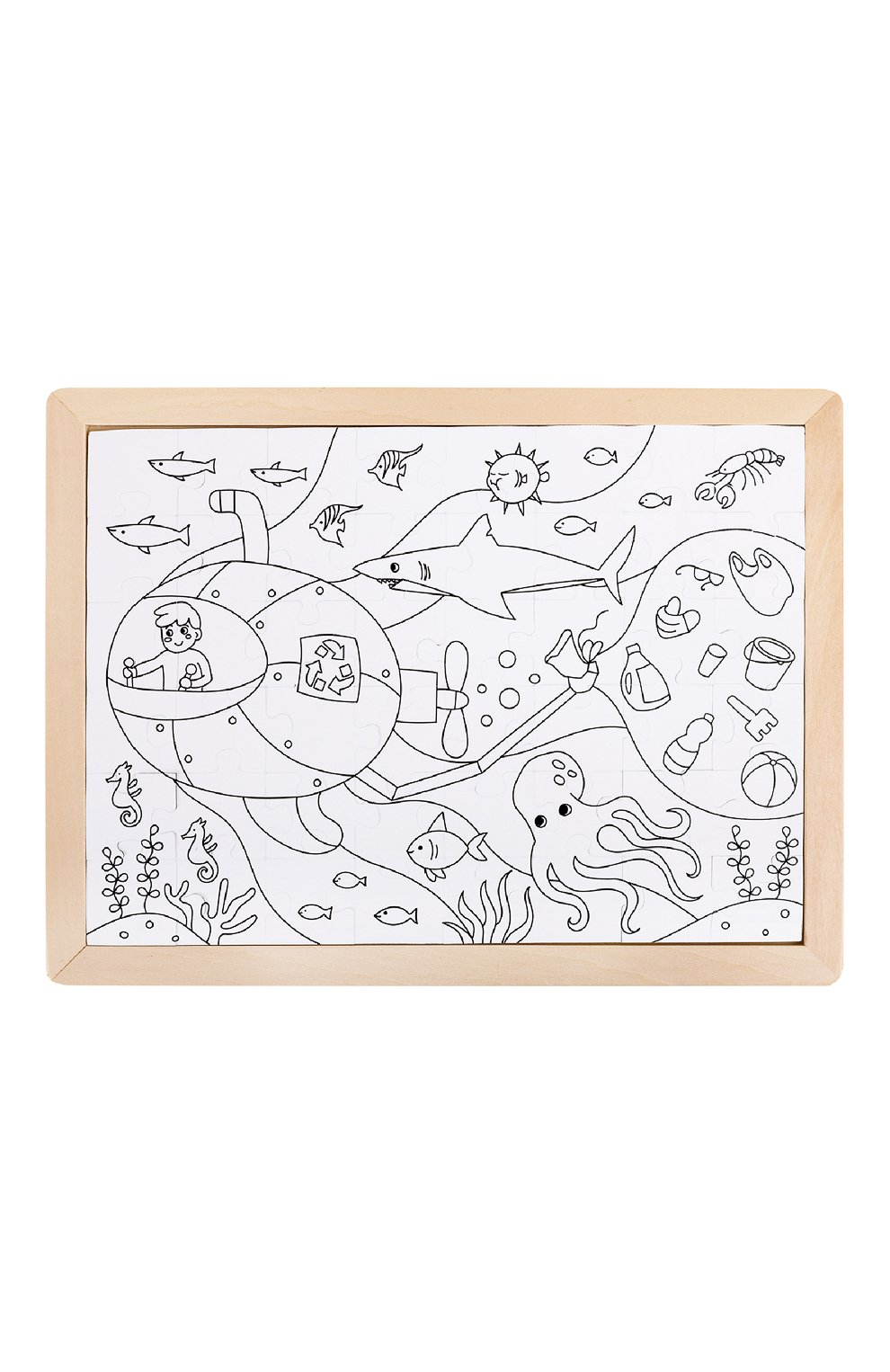 Пазл-раскраска морская спасательная служба HAPE, арт. E1643_HP, фото 3