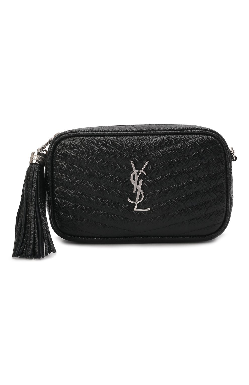 Сумка lou mini SAINT LAURENT черного цвета по цене 121000 руб., арт. 612579/1GF02, фото 1 Сумка lou mini SAINT LAURENT, арт. 612579/1GF02, фото 1