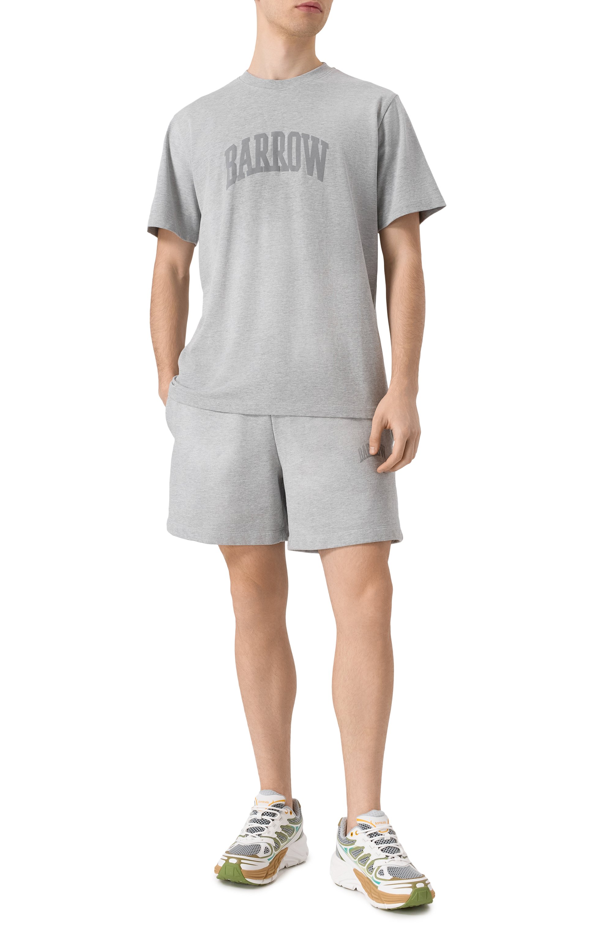 Хлопковая футболка BARROW, арт. S5BWMATH045, фото 2