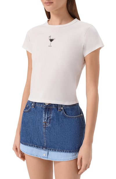 Хлопковая футболка HUGO BLUE, арт. 50560769, фото 3