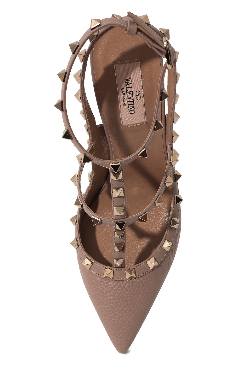 Кожаные туфли rockstud VALENTINO, арт. TW0S0393/VCE, фото 6