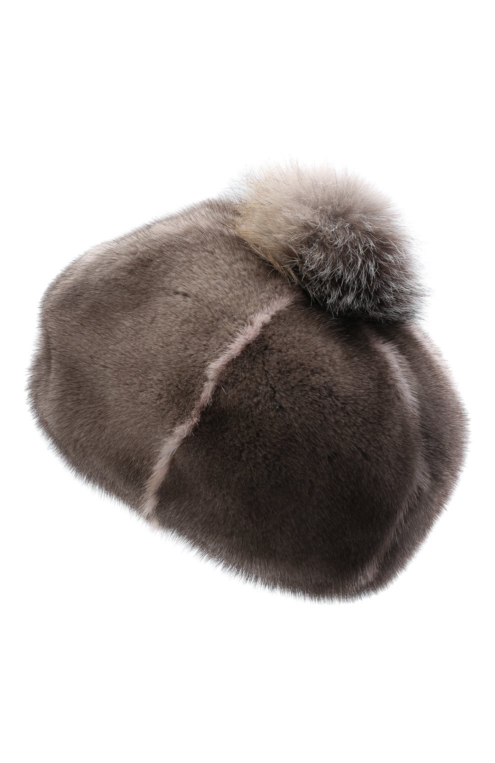 Берет из меха норки FURLAND серого цвета по цене 56100 руб., арт. 0170900110206600939, фото 3 Берет из меха норки FURLAND, арт. 0170900110206600939, фото 3
