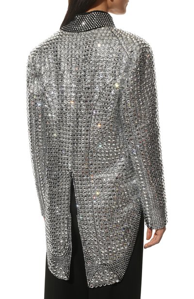 Жакет с отделкой стразами DOLCE & GABBANA, арт. F29NAZ/GD71T, фото 4