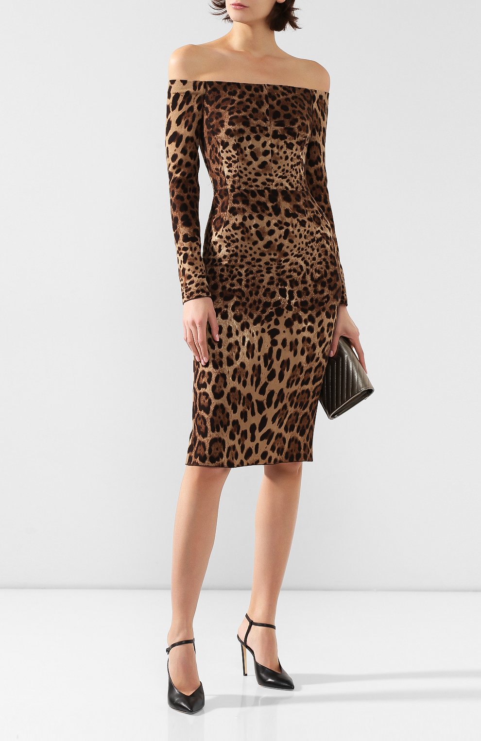 Шерстяное платье DOLCE & GABBANA, арт. F6F9YT/FS2A3, фото 2
