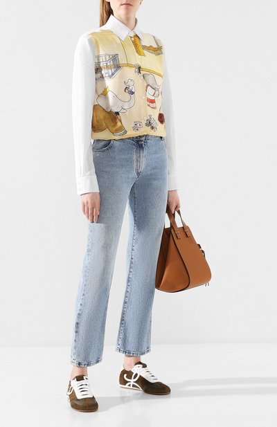 Замшевые кроссовки ballet runner LOEWE, арт. 453.29.170, фото 2