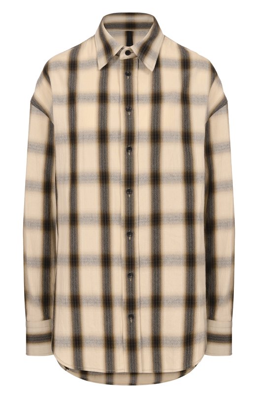 Хлопковая рубашка Petar Petrov S26TB14 Кремовый S26TB14