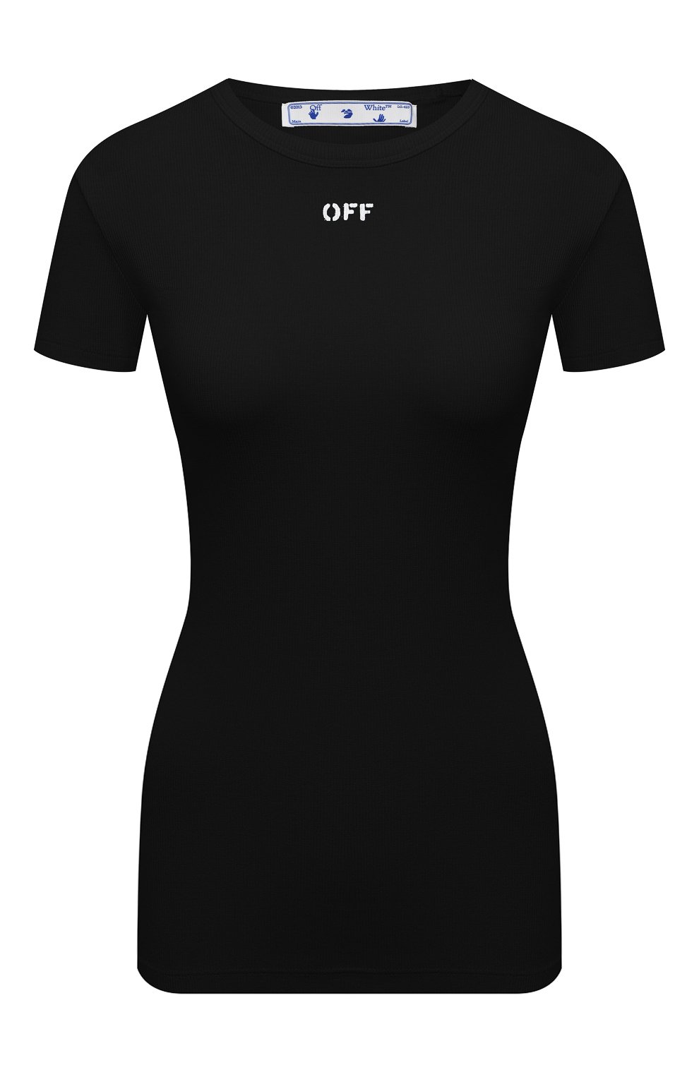 Хлопковая футболка OFF-WHITE, арт. 0WAA065S21JER001, фото 1