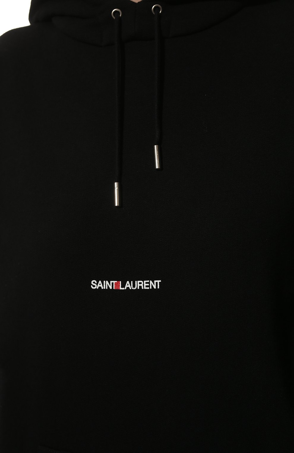 Хлопковое худи SAINT LAURENT, арт. 464343/YB2EZ, фото 5
