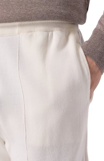 Джоггеры из хлопка и кашемира GRAN SASSO, арт. 57111/23202, фото 5