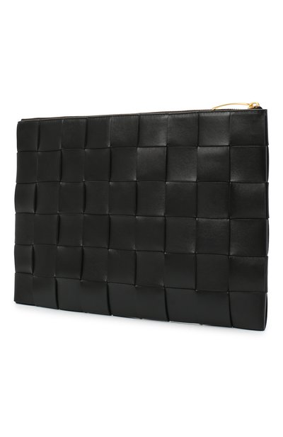 Кожаная папка для документов BOTTEGA VENETA черного цвета по цене 107000 руб., арт. 651409/VCQC1, фото 2 Кожаная папка для документов BOTTEGA VENETA, арт. 651409/VCQC1, фото 2