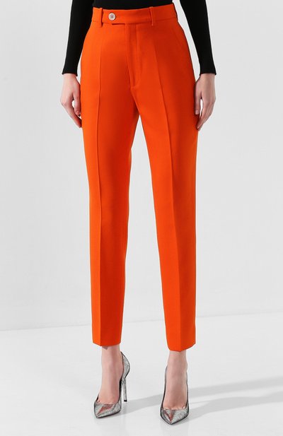 Брюки из смеси шерсти и вискозы GUCCI, арт. 569128/ZAASP, фото 3