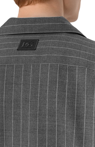 Шерстяная рубашка DOLCE & GABBANA, арт. G5NU8Z/FR23B, фото 5