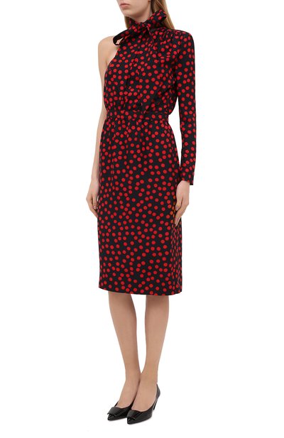 Шелковое платье SAINT LAURENT, арт. 635722/Y8B07, фото 3