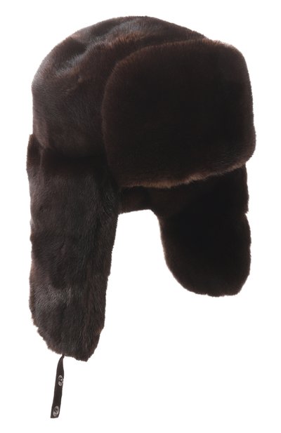 Мужская норковая шапка-ушанка VICTORIA KUSENKOVA, арт. 330200004158