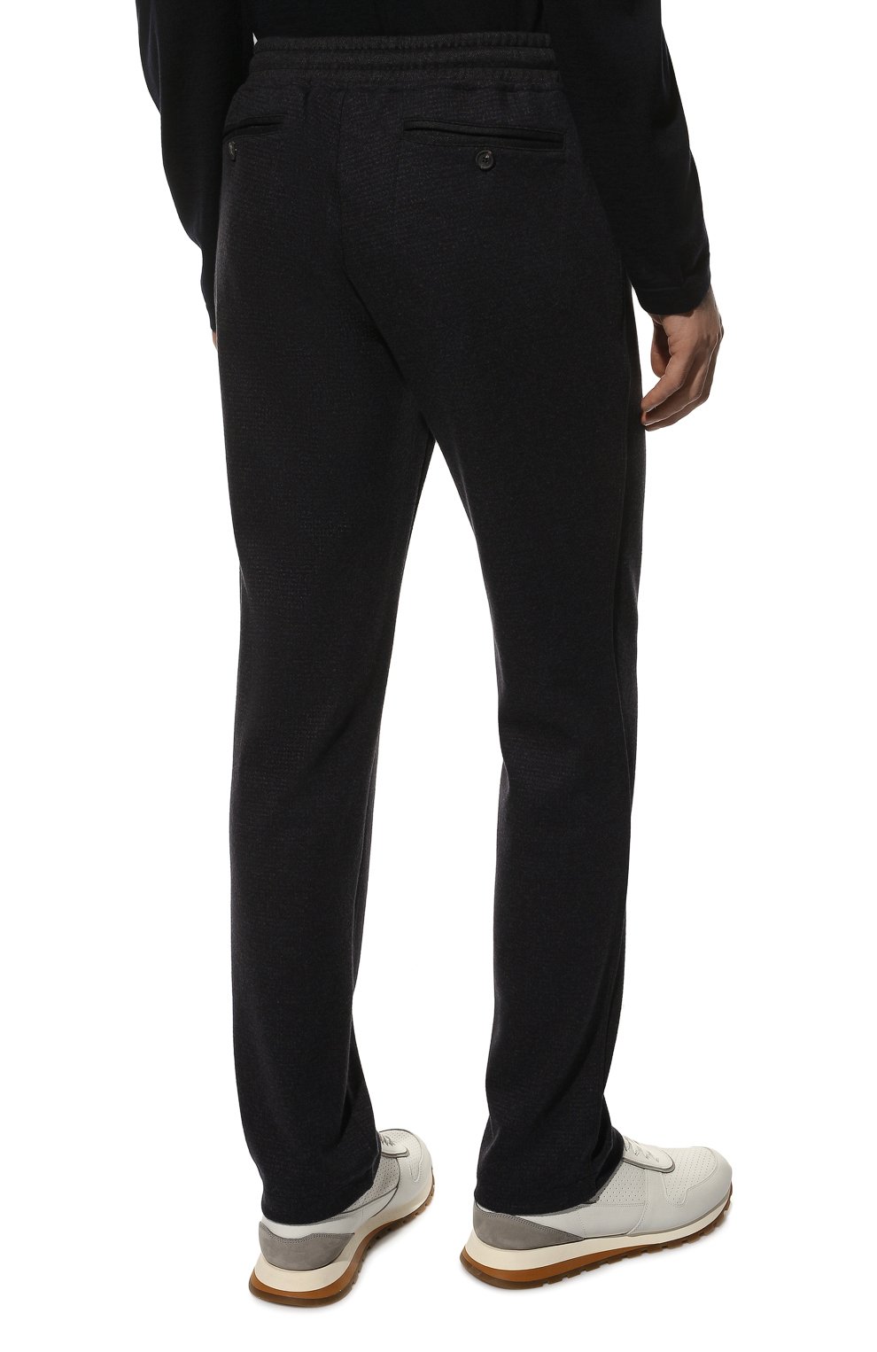 Брюки из хлопка и вискозы CAPOBIANCO, арт. 13M736.PD00., фото 4