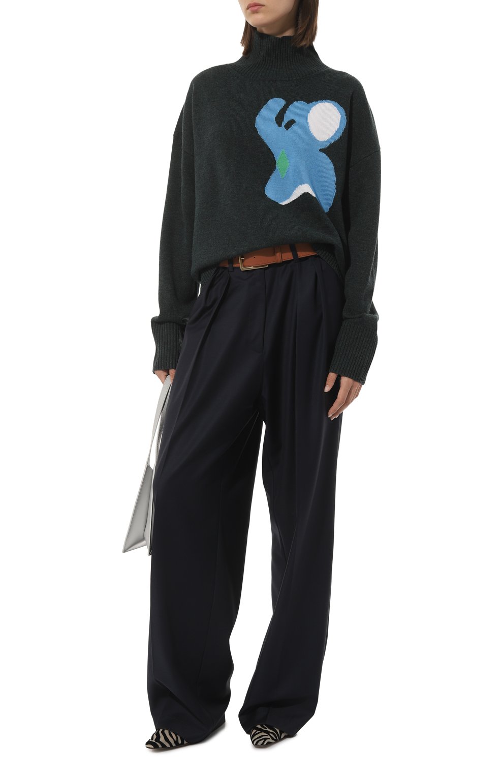 Шерстяной свитер JW ANDERSON, арт. KW0700YN0200, фото 2