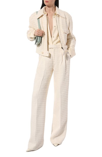 Брюки из хлопка и вискозы GUCCI, арт. 721691/ZAK59, фото 2