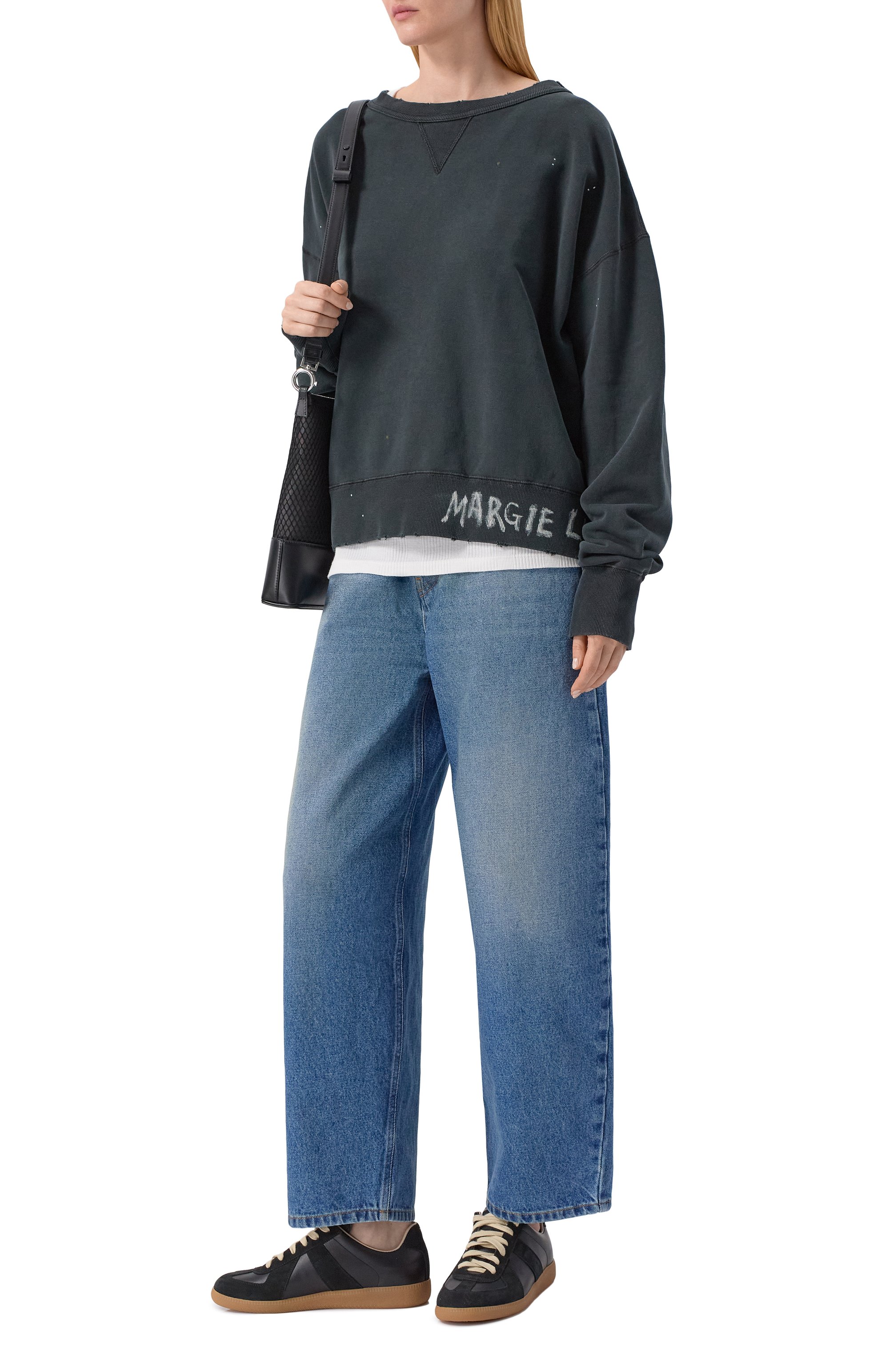 Хлопковый свитшот MAISON MARGIELA, арт. S50GU0237/M25019, фото 2