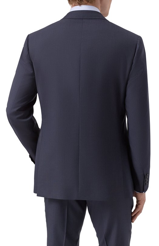 Шерстяной костюм Brioni RANP0L-PCA43 Синий  RANP0L-PCA43 Фото 5