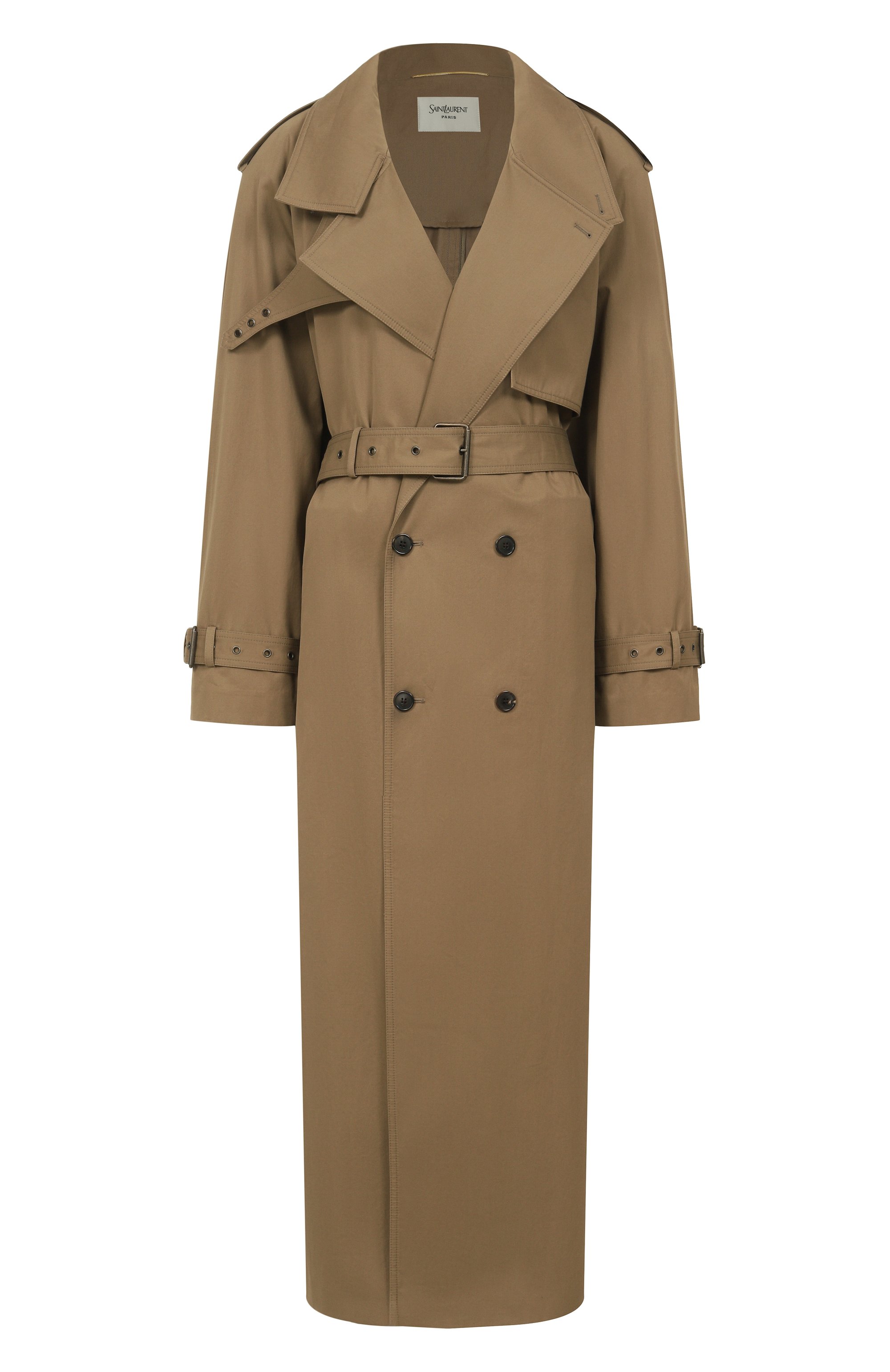 Хлопковый тренч SAINT LAURENT, арт. 824700/YZ9BJ, фото 1