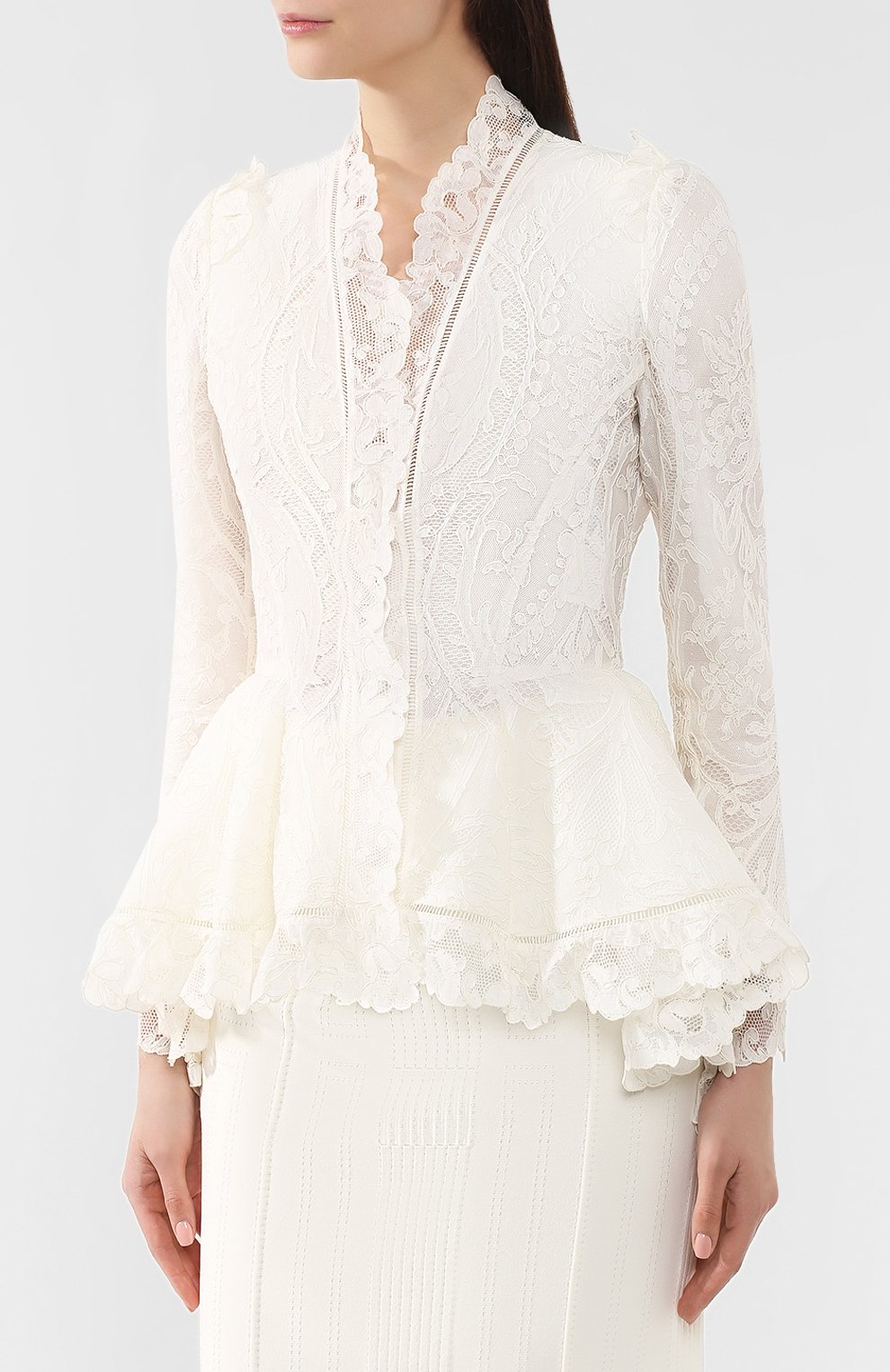 Приталенный жакет ALEXANDER MCQUEEN, арт. 556751/QME12, фото 3