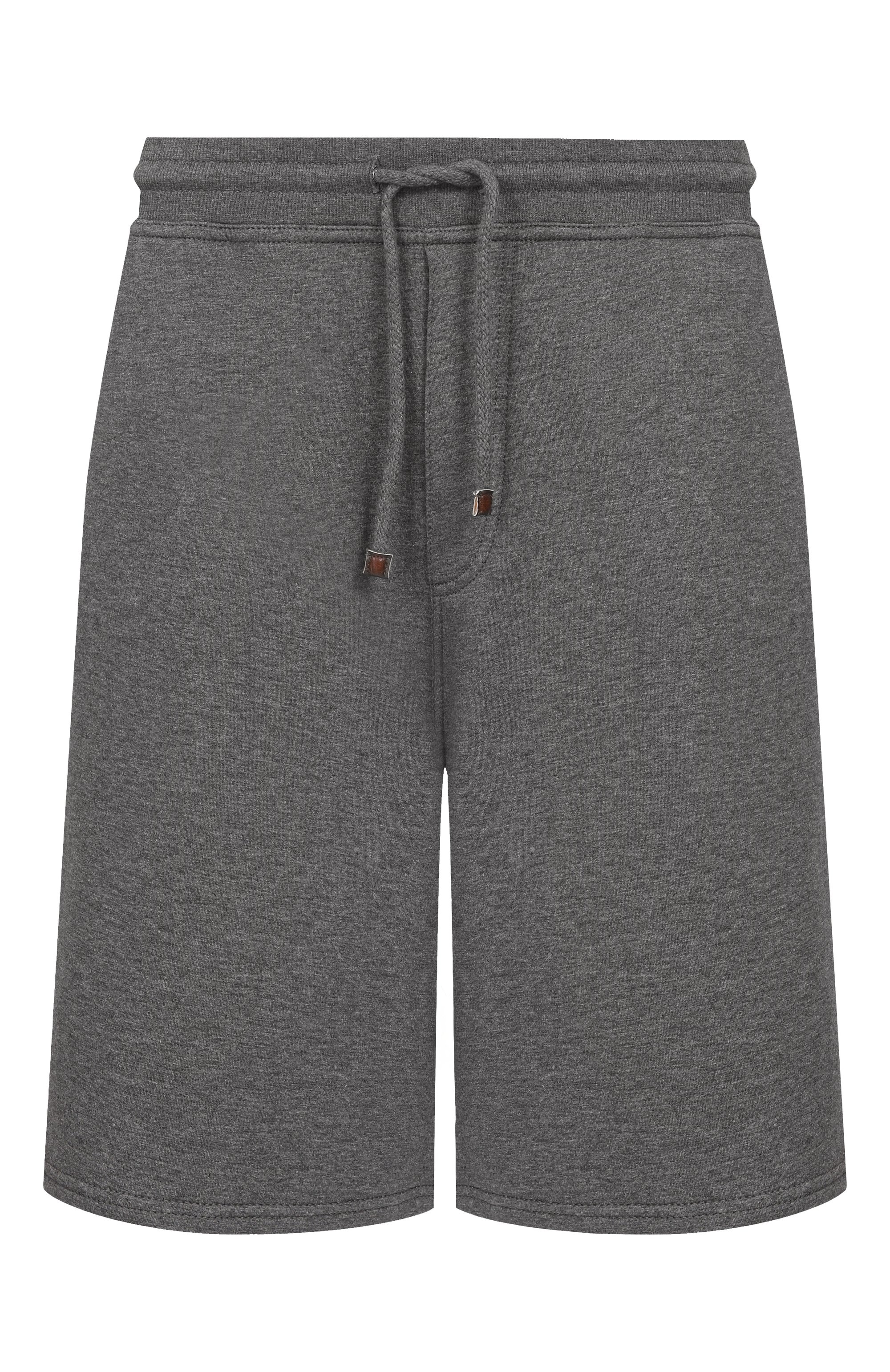 Хлопковые шорты BRUNELLO CUCINELLI, арт. MW8633318G, фото 1