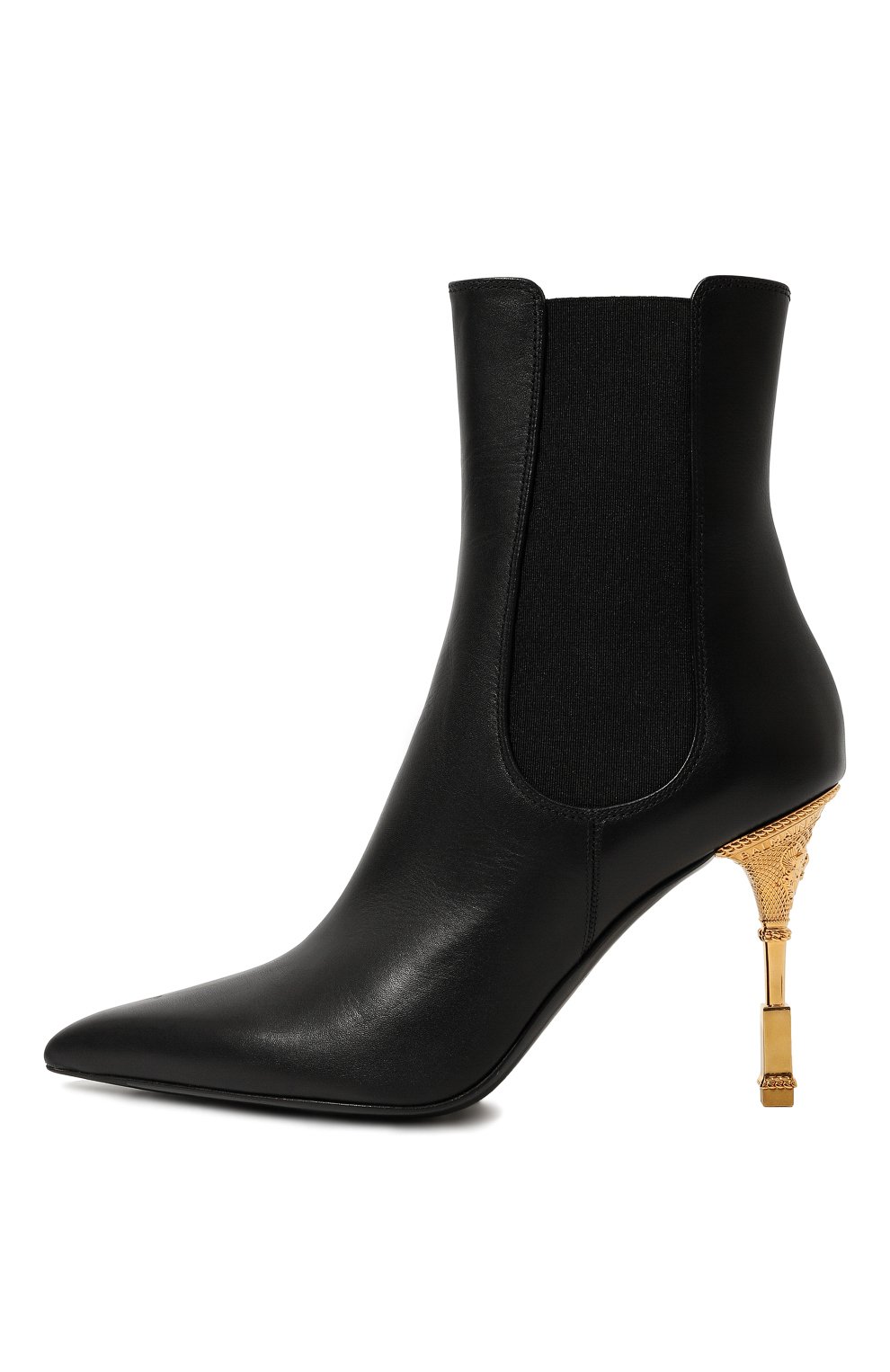 Кожаные ботильоны BALMAIN, арт. AN1TA807LVIT, фото 4