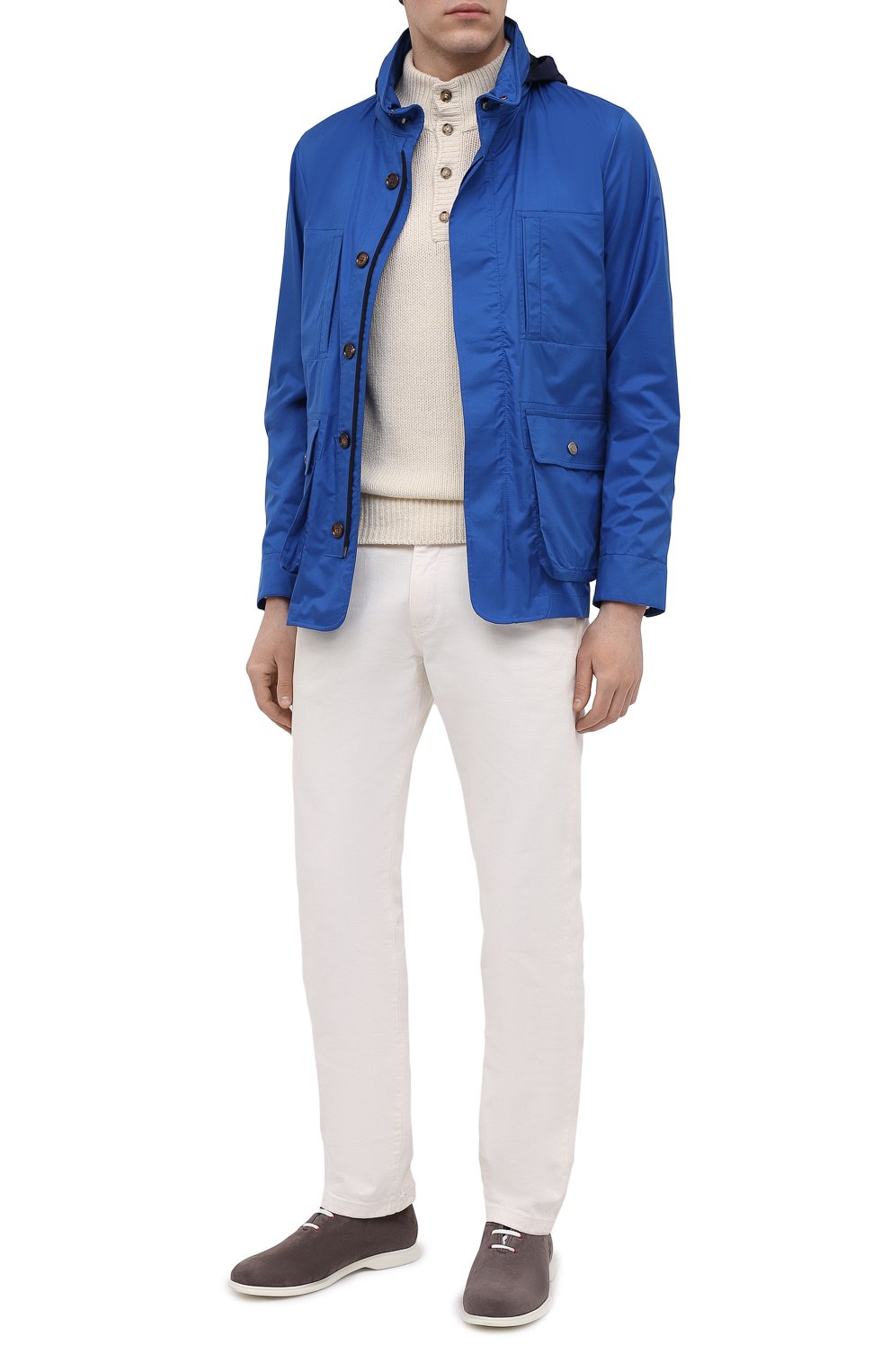 Замшевые оксфорды KITON, арт. USSLIKEN00104, фото 2