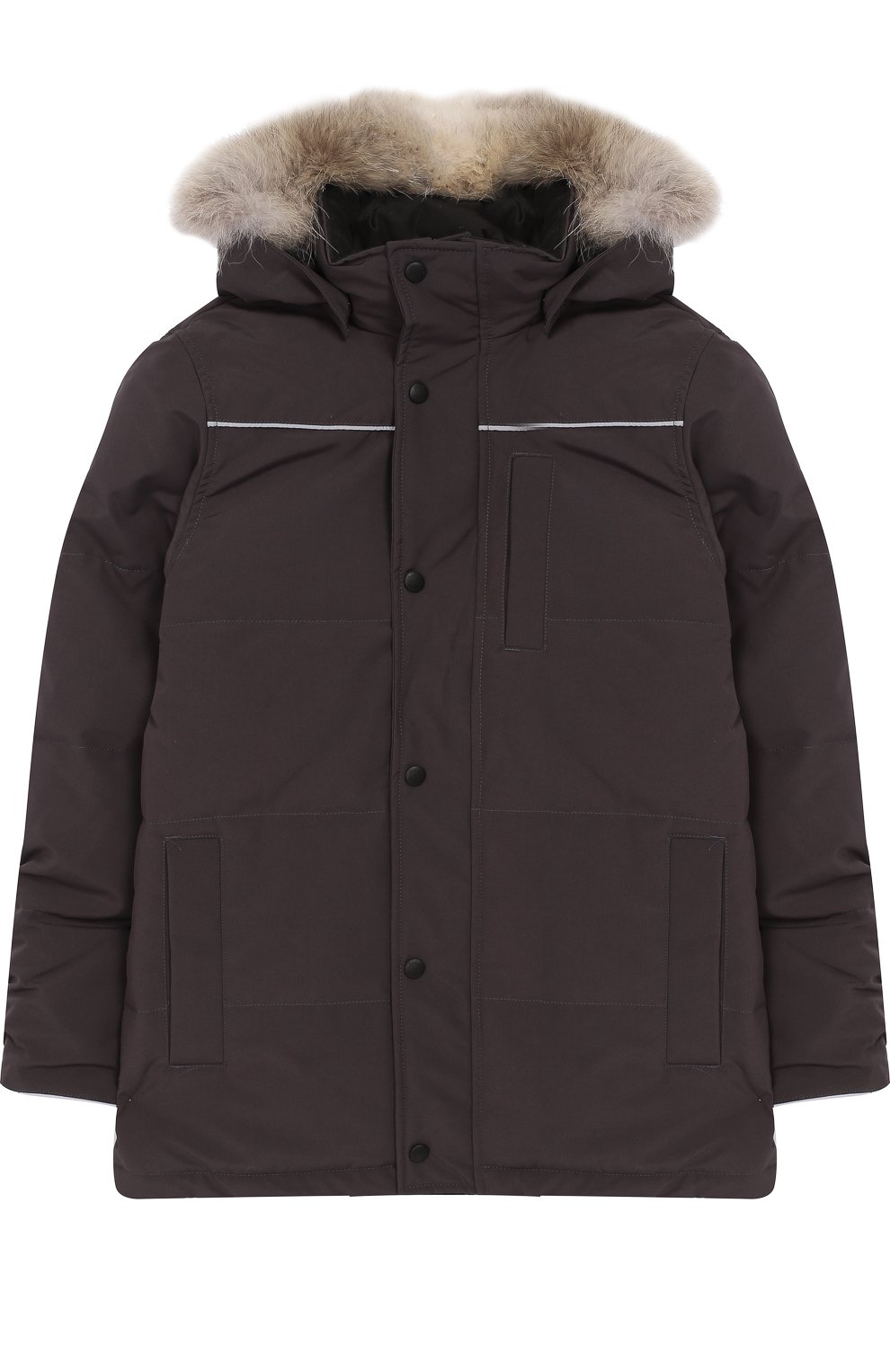 Пуховая куртка eakin с меховой отделкой на капюшоне CANADA GOOSE, арт. 4597Y, фото 1