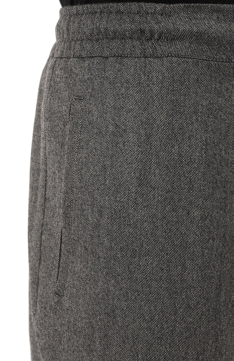 Брюки из шерсти и кашемира KITON темно-серого цвета по цене 209000 руб., арт. UPLACK0122E08, фото 5 Брюки из шерсти и кашемира KITON, арт. UPLACK0122E08, фото 5