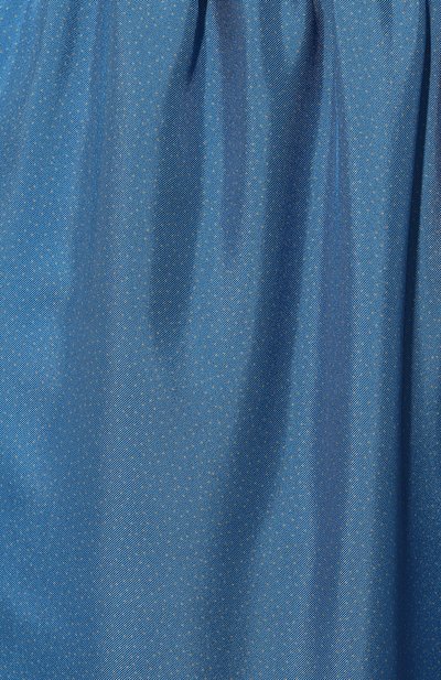 Шелковые брюки AKHMADULLINA голубого цвета по цене 99900 руб., арт. 1225.3B601/S410, фото 5 Шелковые брюки AKHMADULLINA, арт. 1225.3B601/S410, фото 5