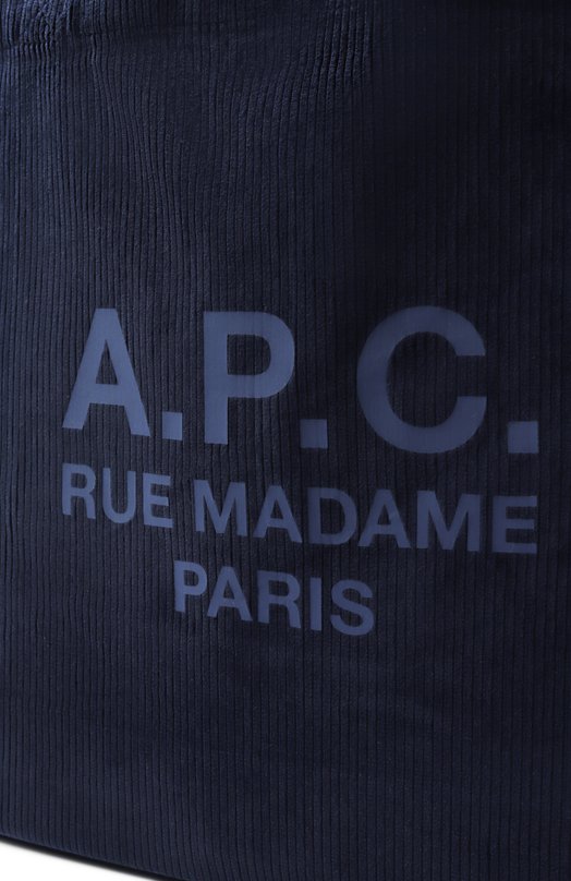 Сумка-тоут A.P.C. M61938/C0HBB Синий  M61938/C0HBB Фото 3