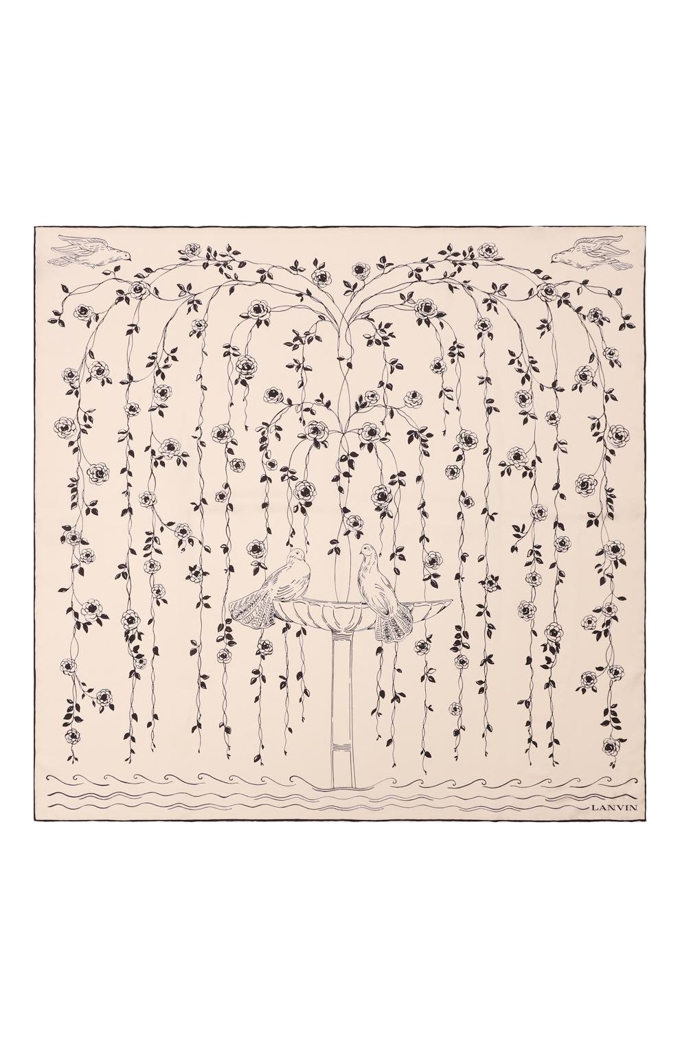 Шелковый платок LANVIN, арт. 6L9090/SR558/, фото 4