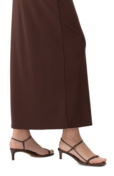 Кожаные босоножки 12 STOREEZ, арт. 132611, фото 3