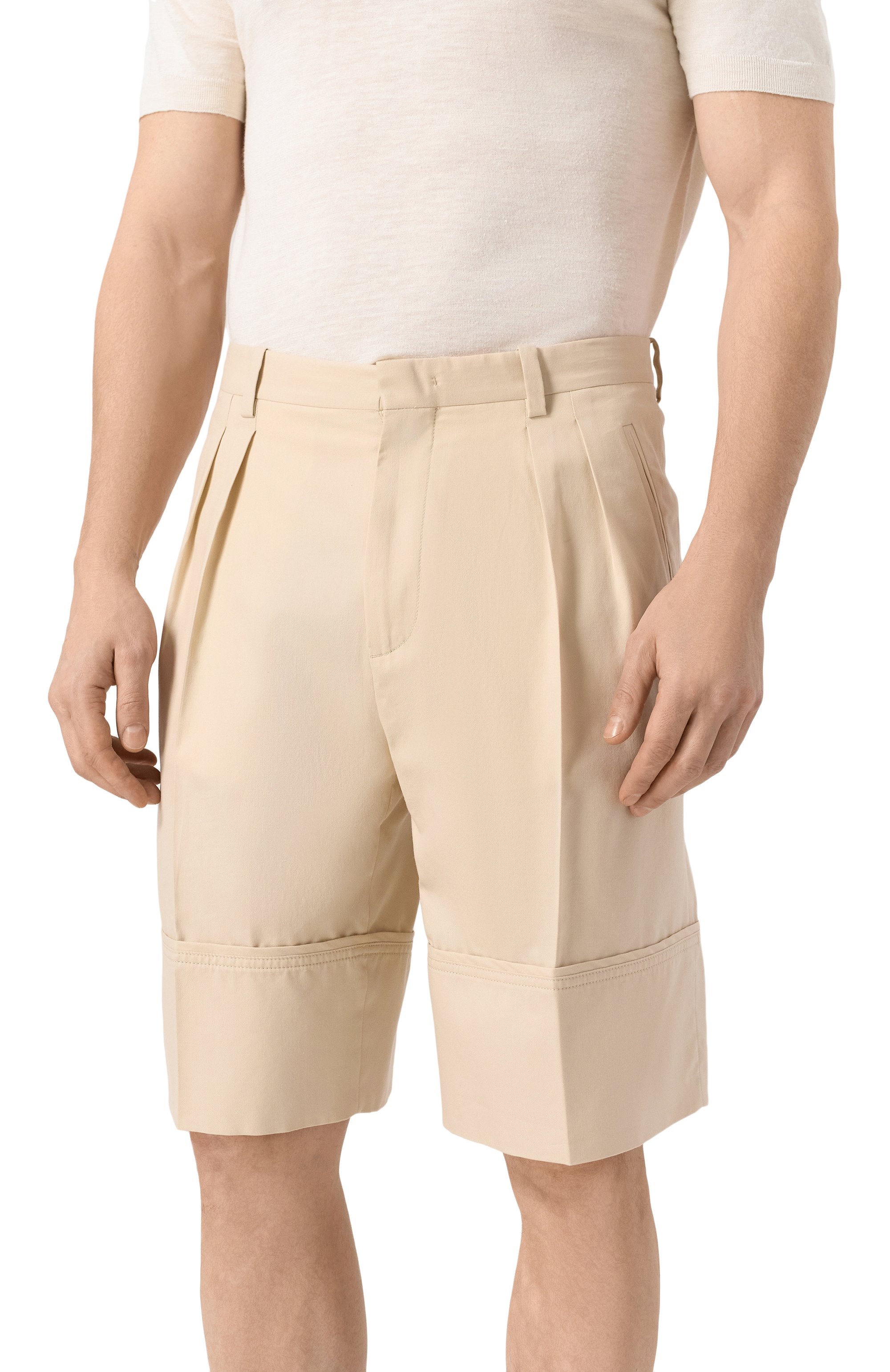 Шорты из хлопка и шелка MVST, арт. 25E/X1P/0/D041/0207, фото 3