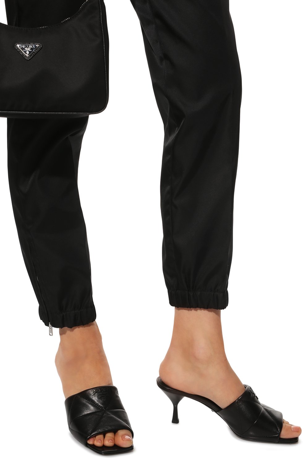 Кожаные мюли PRADA, арт. 1XX583-038-F0002-B065, фото 3