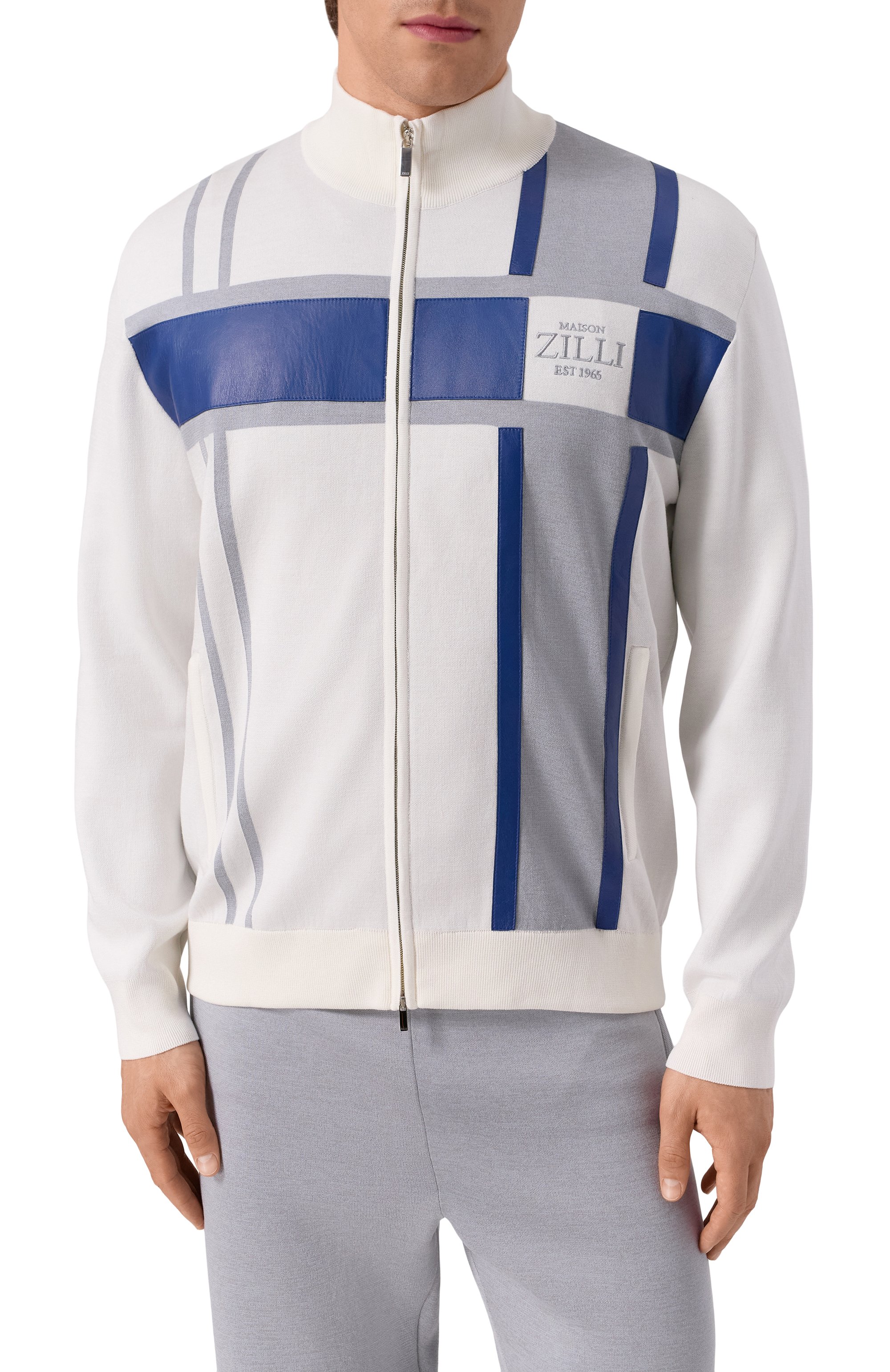 Спортивный костюм из хлопка и шелка ZILLI, арт. JSU011M0144VCHE00/52, фото 2