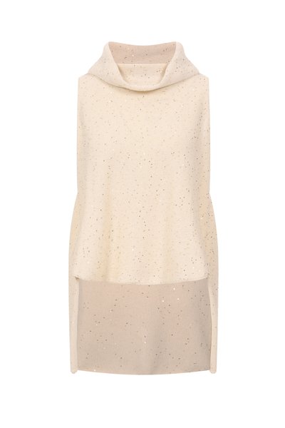 Женский хлопковый топ LORENA ANTONIAZZI, арт. P25124MJ38A/3049