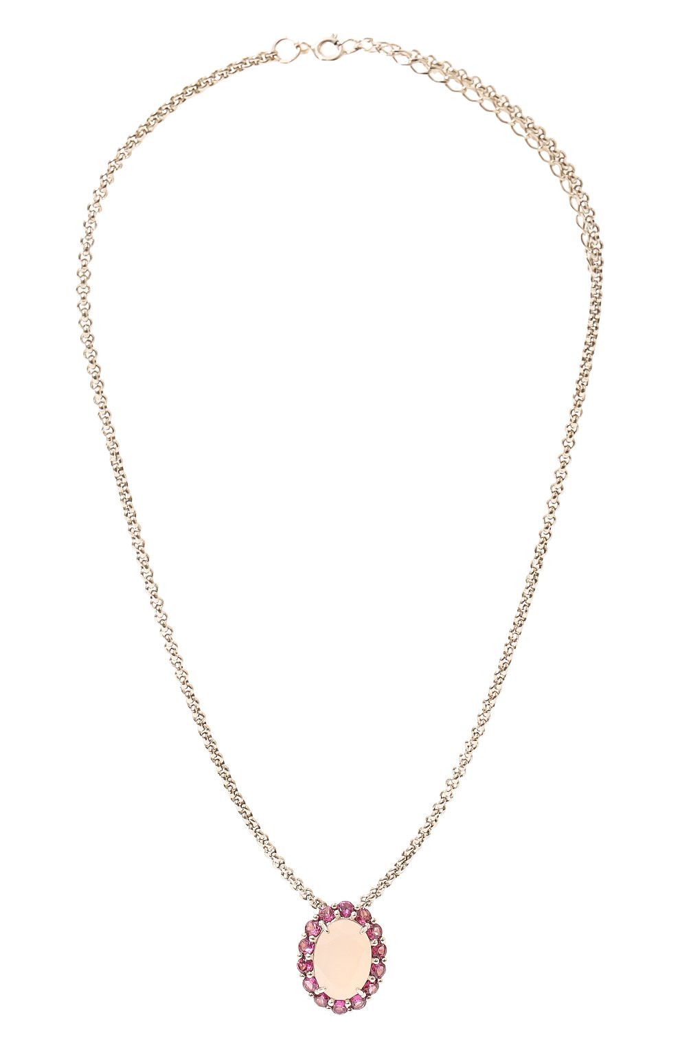 Кулон на цепочке с розовым кварцем SECRETS JEWELRY, арт. ЦРКОС00718, фото 1